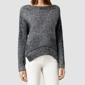All Saints Mesa Merino Wool Sweater, Size M